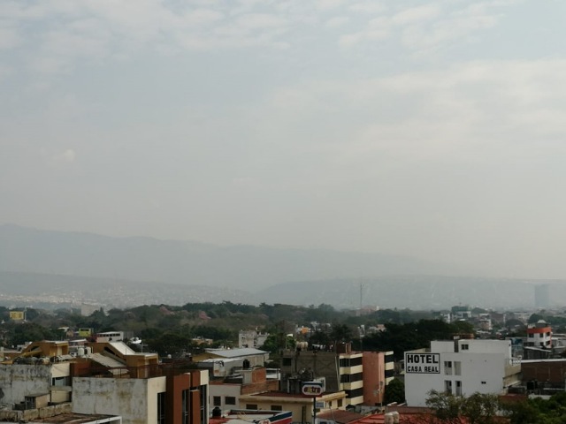 Puntos de calor, incendios y falta de viento afectan la calidad del aire en Tuxtla Gutiérrez