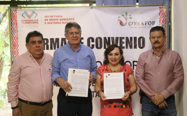 SEMAHN y CONAFOR fortalecen acciones por los servicios ambientales en Chiapas