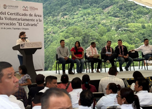 ¡Tapalapa ya es un área de conservación de recursos naturales! 