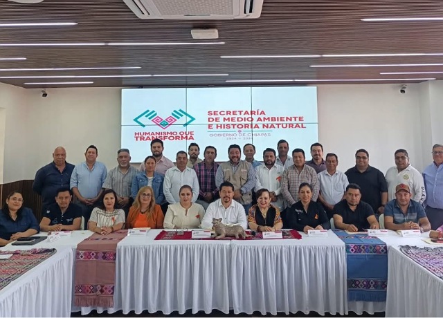 SEMAHN fortalece el diálogo ambiental en la región Meseta Comiteca-Tojolabal 