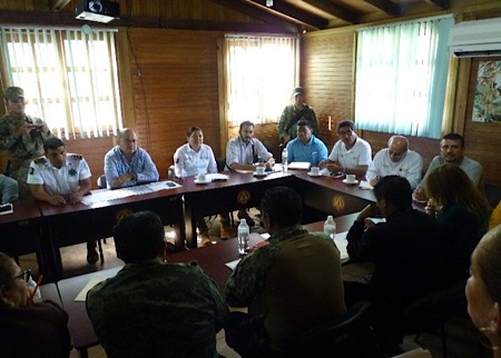 Semahn y dependencias acuerdan participación efectiva en la prevención y combate a incendios forestales.