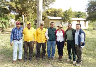 Subsecretaria de Desarrollo Forestal y Jardines Botánicos de SEMAHN, Marta Cecilia Rodríguez realiza recorrido en ejidos de Cintalapa