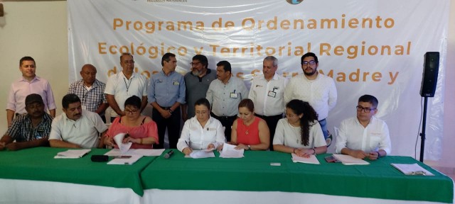 Se instala el Comité del Programa de Ordenamiento Ecológico y  Territorial Regional de los paisajes de la Sierra Madre y Costa de Chiapas