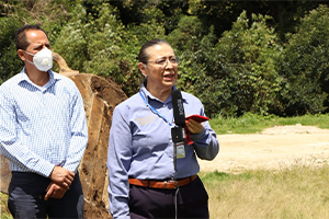 Se lleva a cabo banderazo de salida del retiro de material pétreo del Humedal La Kisst