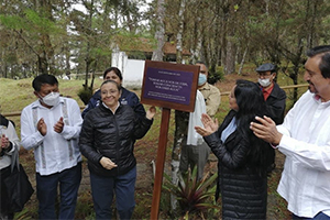 Se lleva a cabo la develación de la placa conmemorativa de la Junta Intermunicipal para la Cuenca del Río Grande Lagos de Montebello