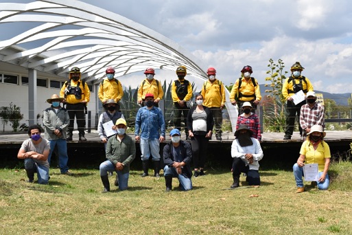 Capacita Semahn a personal de Orquidiario y Jardín Botánico de Comitán