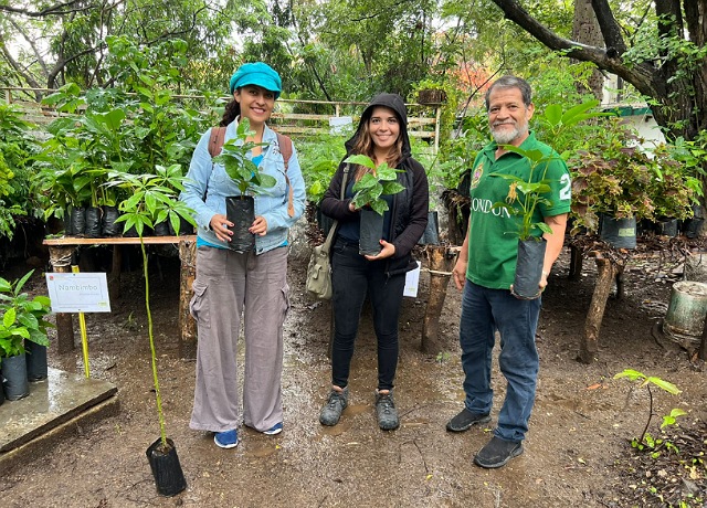 Semahn dona especies forestales para fomentar reforestación de espacios particulares