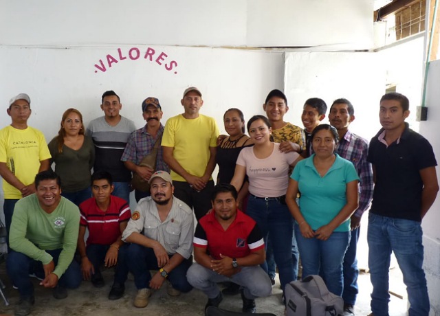 La SEMAHN trabaja en la sanidad forestal de Ocosingo