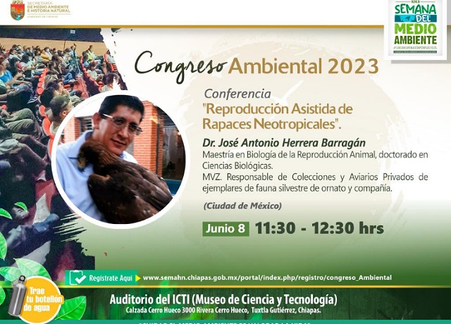 <p>ZooMAT participa en el Congreso Ambiental 2023 organizado por la Semahn</p>