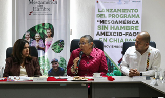 Anuncian Semahn y SAGyP, implementación en Chiapas del programa “Mesoamérica sin Hambre”