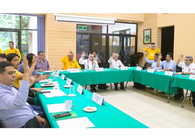 Preside Semahn sesión extraordinaria del Comité de Manejo Integral del Fuego