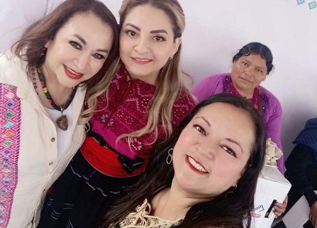 La Mtra. Malena Torres Abarca asistió a la primera Asamblea del Pueblo de Aldama