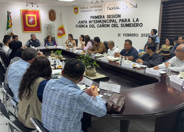 Instancias trabajan coordinadamente para el saneamiento de la Cuenca del Cañón del Sumidero