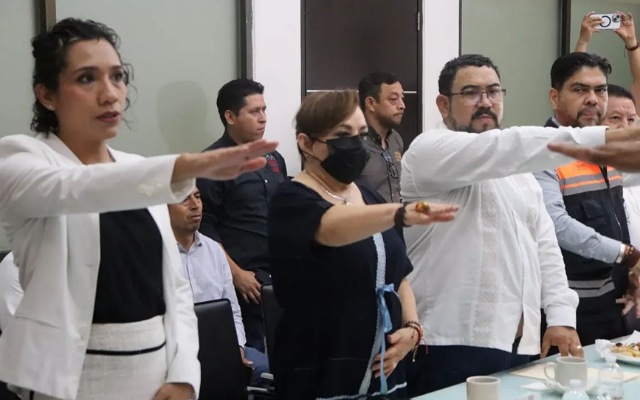 Junta de Gobierno en la Secretaría de Infraestructura se presentó la nueva Comisión Estatal del Agua