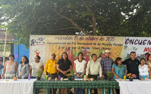 El Orquidario y Jardín Botánico Comitán se hizo presente en la conmemoración del Día Internacional de la Mujer Rural en el Ejido Santiago La Mesilla, Tzimol, Chiapas.
