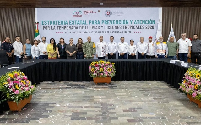 Coordinación y prevención para proteger a Chiapas